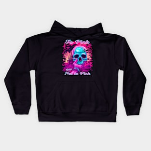 To pink, or not to pink Kids Hoodie